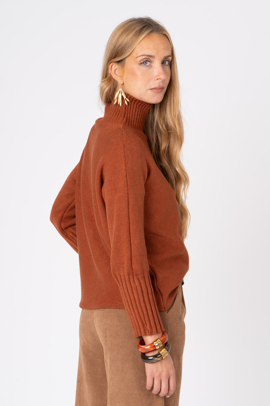 Camisola Canelle ferrugem