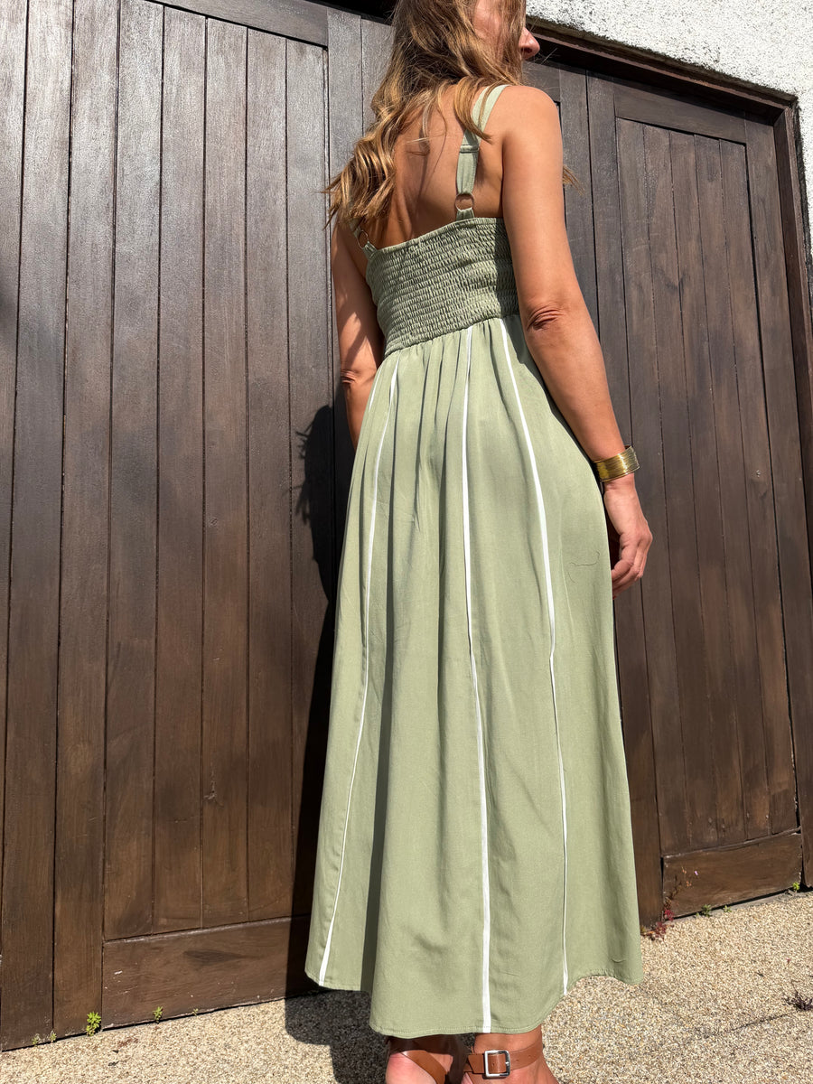 Vestido Midi Oliva