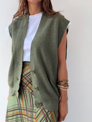 Colete Verde Oversized