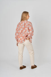 Blusa estampado salmão