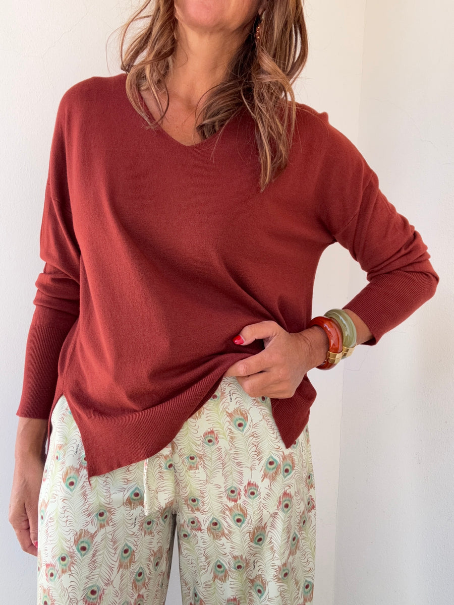 Camisola Essencial Ferrugem