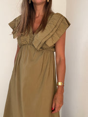 Vestido Siena oliva