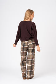 Camisola Reglan castanho ref:cm90200