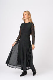 Vestido Luar verde -40%