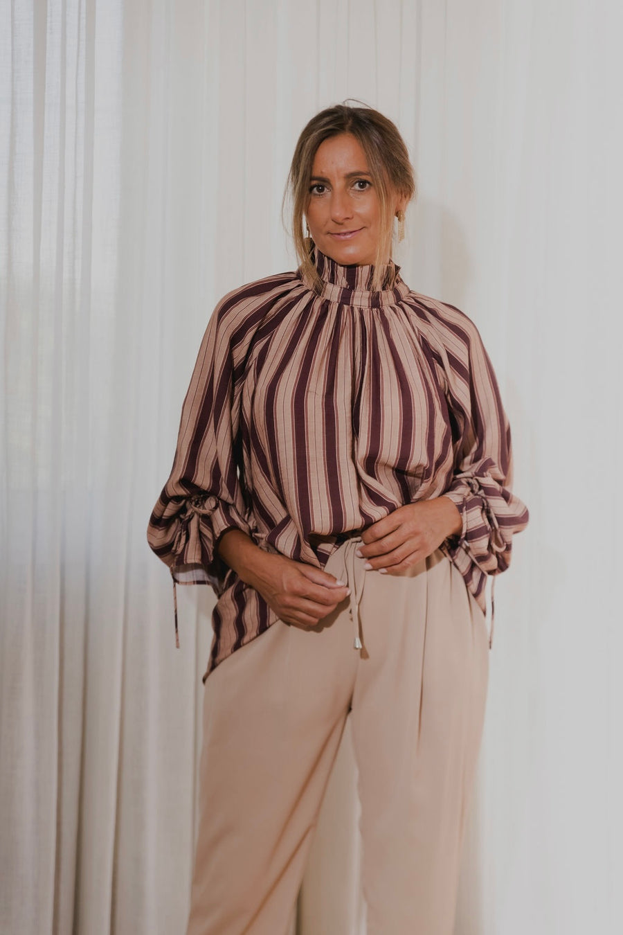 BLUSA ANFORA VINHO