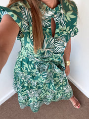 Vestido Comporta verde