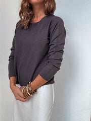 Camisola Cloud  Castanho