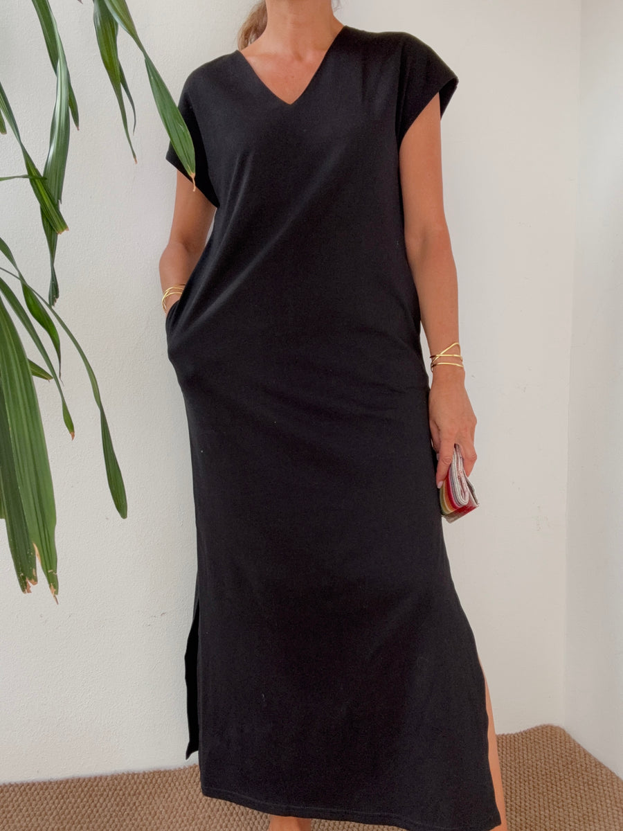 Vestido Kaftan Algodão