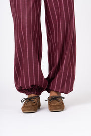 Calça Riscas beringela ref:cal35243