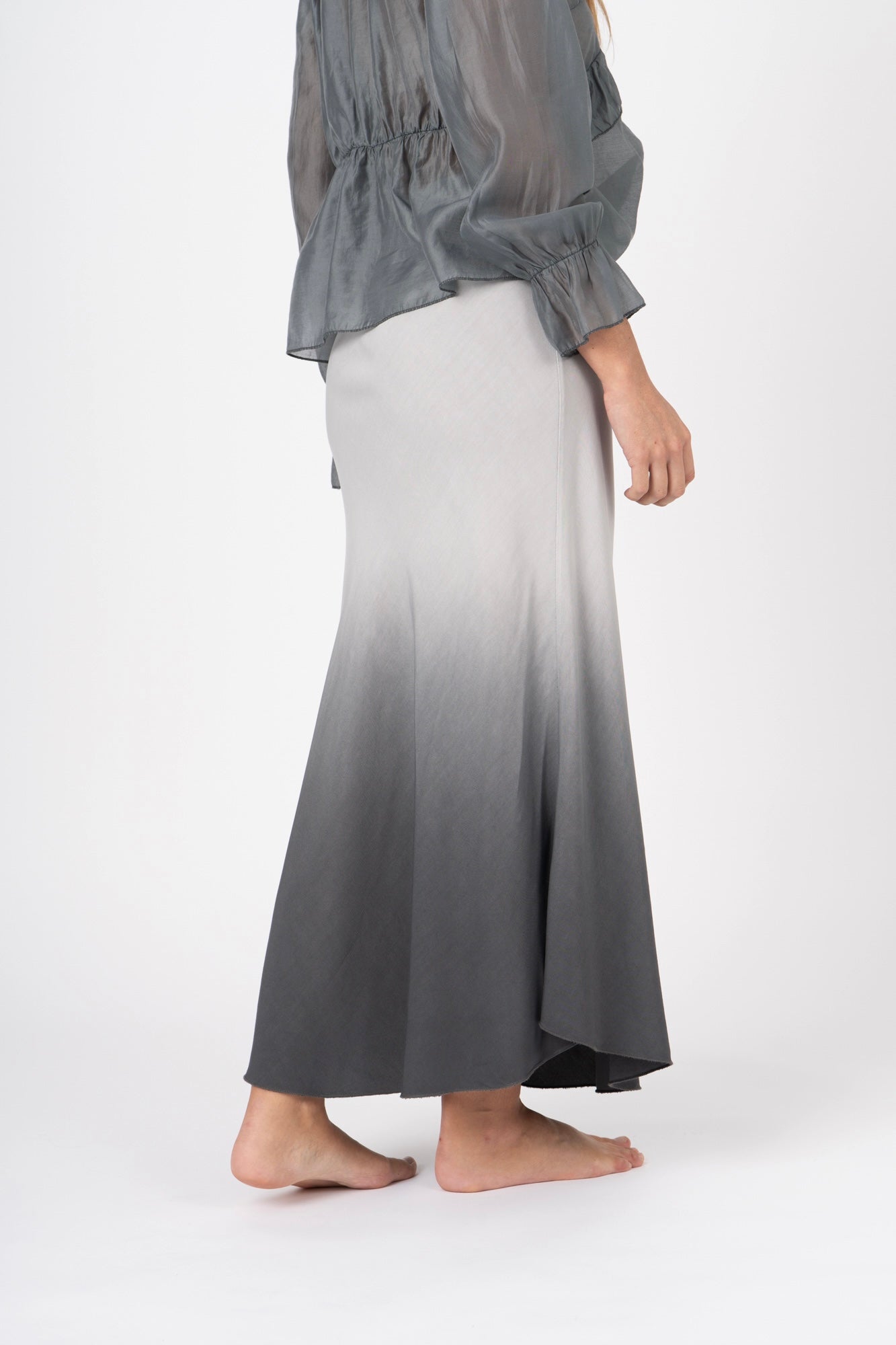 Saia Tie Dye  cinzento