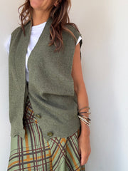 Colete Verde Oversized