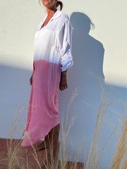 Camiseiro Tie-Dye Coral