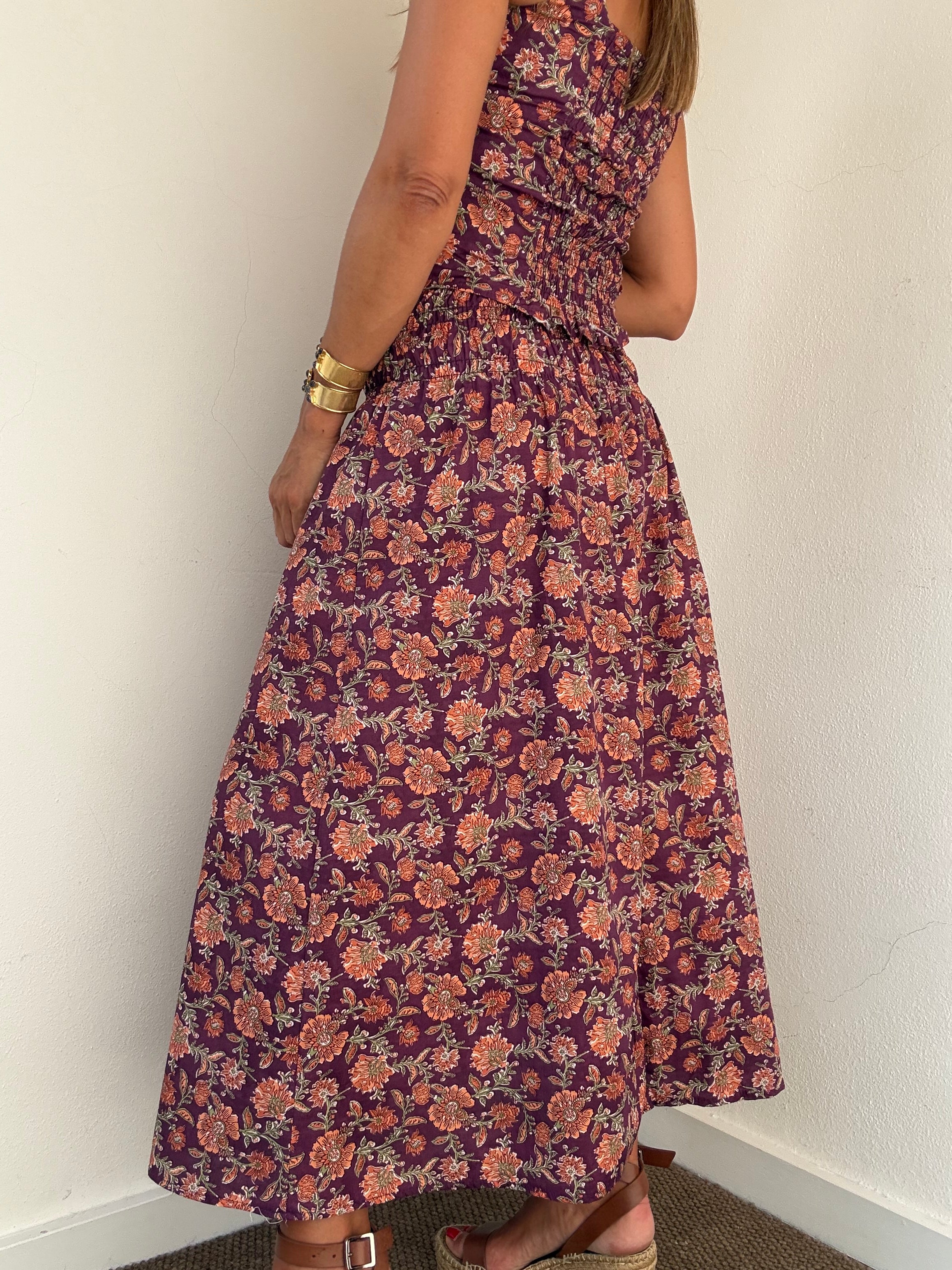 Saia Jaipur Ameixa