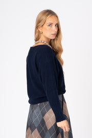 Camisola Reglan Marinho ref:cm90200