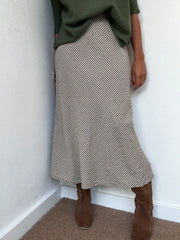 Saia Vichy Maxi Verde