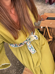 Kaftan oliva