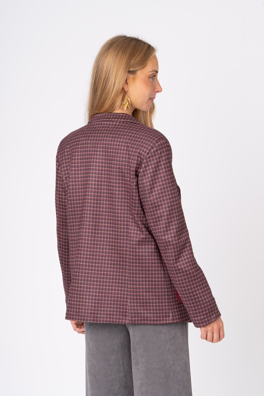 Blazer Camurcina berinjela ref:cas23389