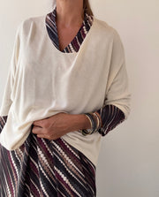 Camisola Manga 3/4 Cru