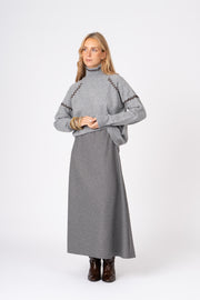 Camisola Espiga cinzento