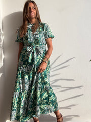 Vestido Comporta verde