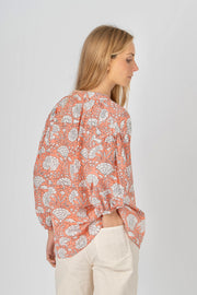 Blusa estampado salmão
