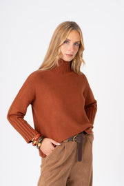 Camisola Canelle ferrugem