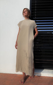 Vestido Brisa Camel