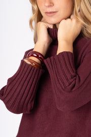 Camisola Canelle beringela