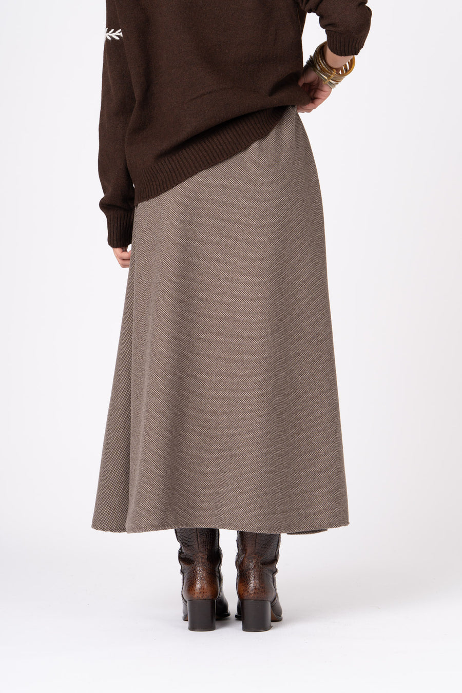 Saia Perdiz castanho