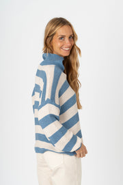Camisola Polo Capri azul