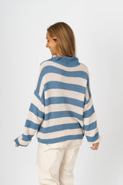 Camisola Polo Capri azul