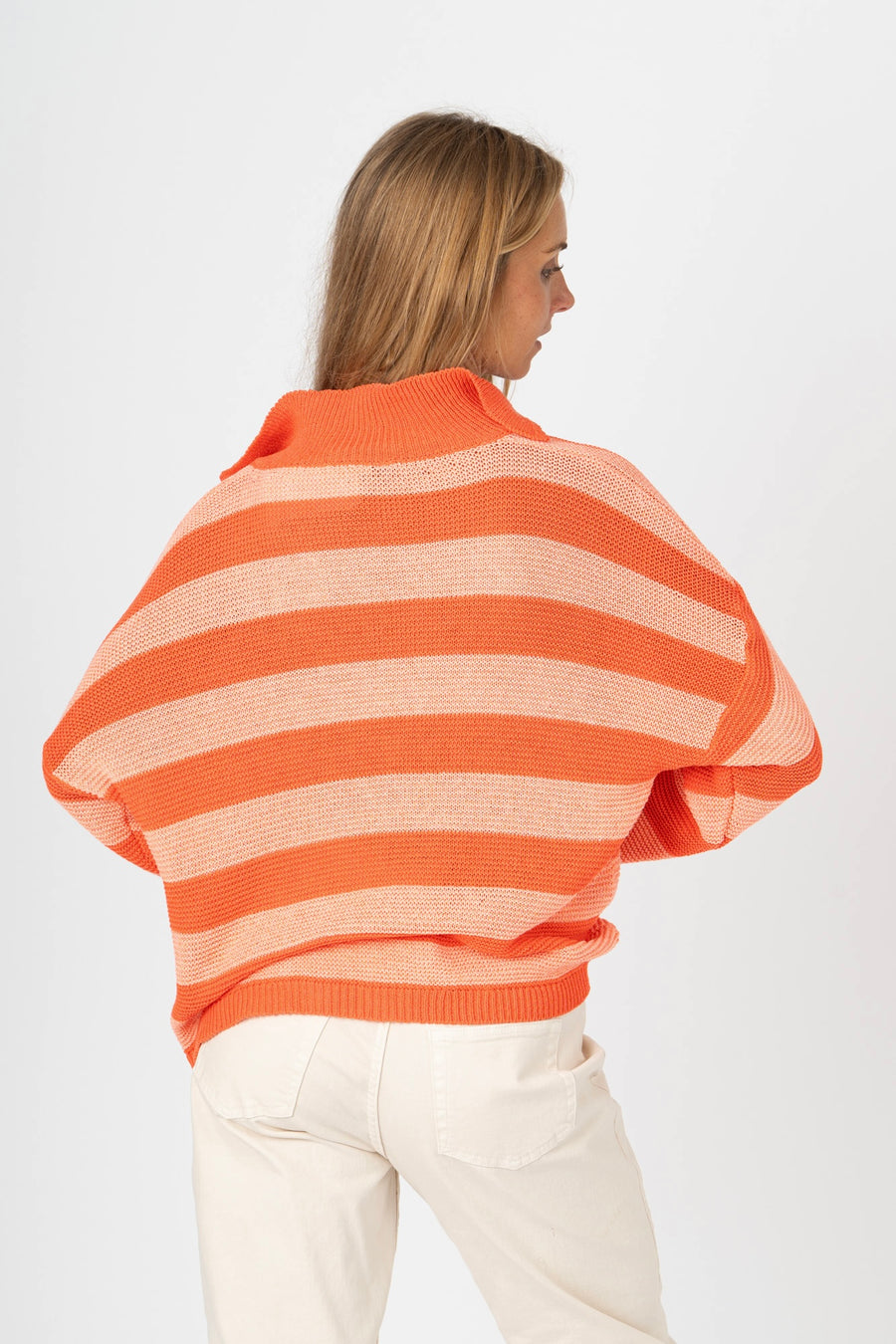 Camisola Polo Capri salmão