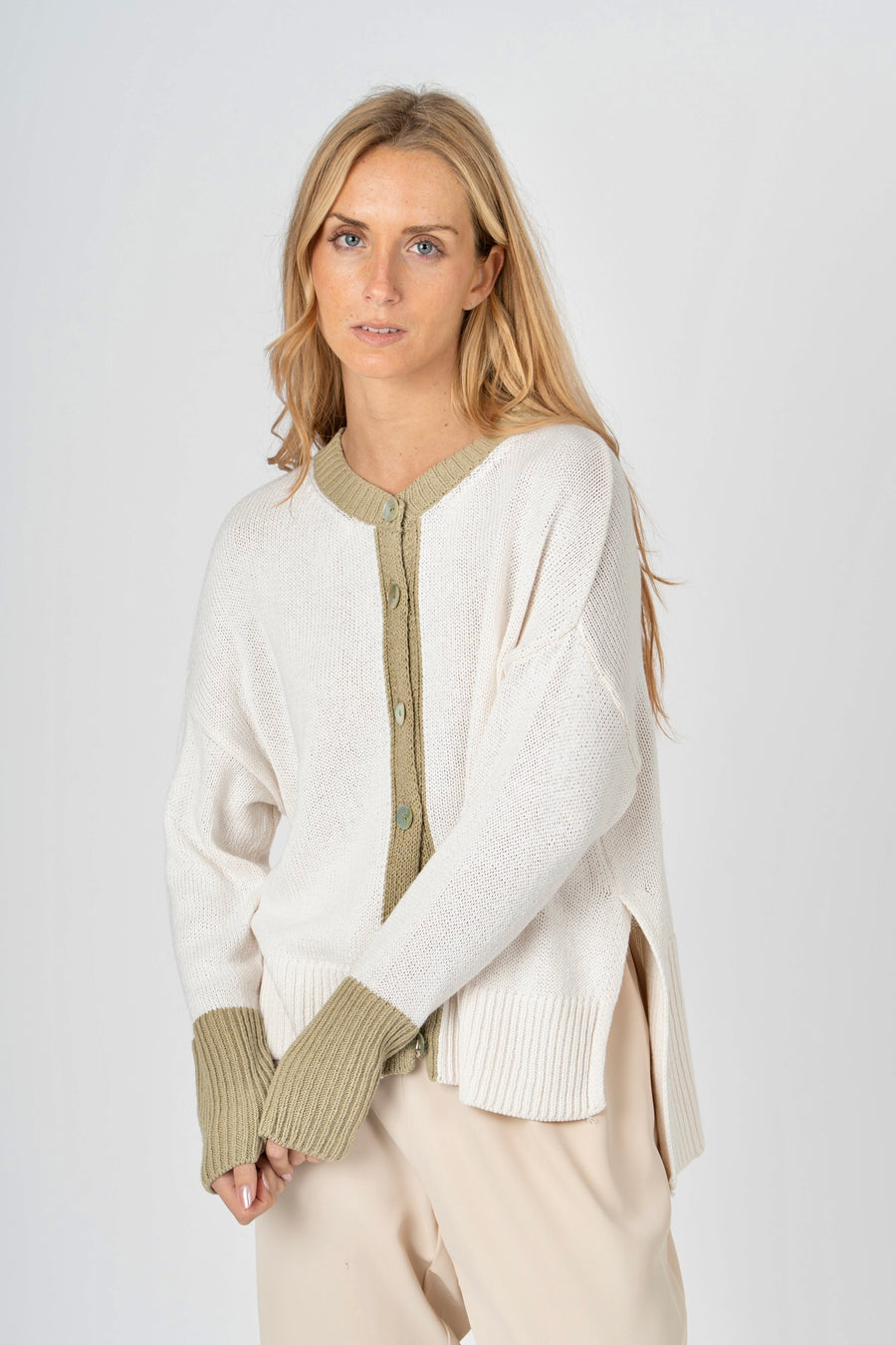 Cardigan Portofino branco