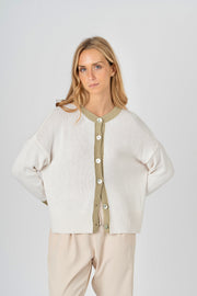 Cardigan Portofino branco