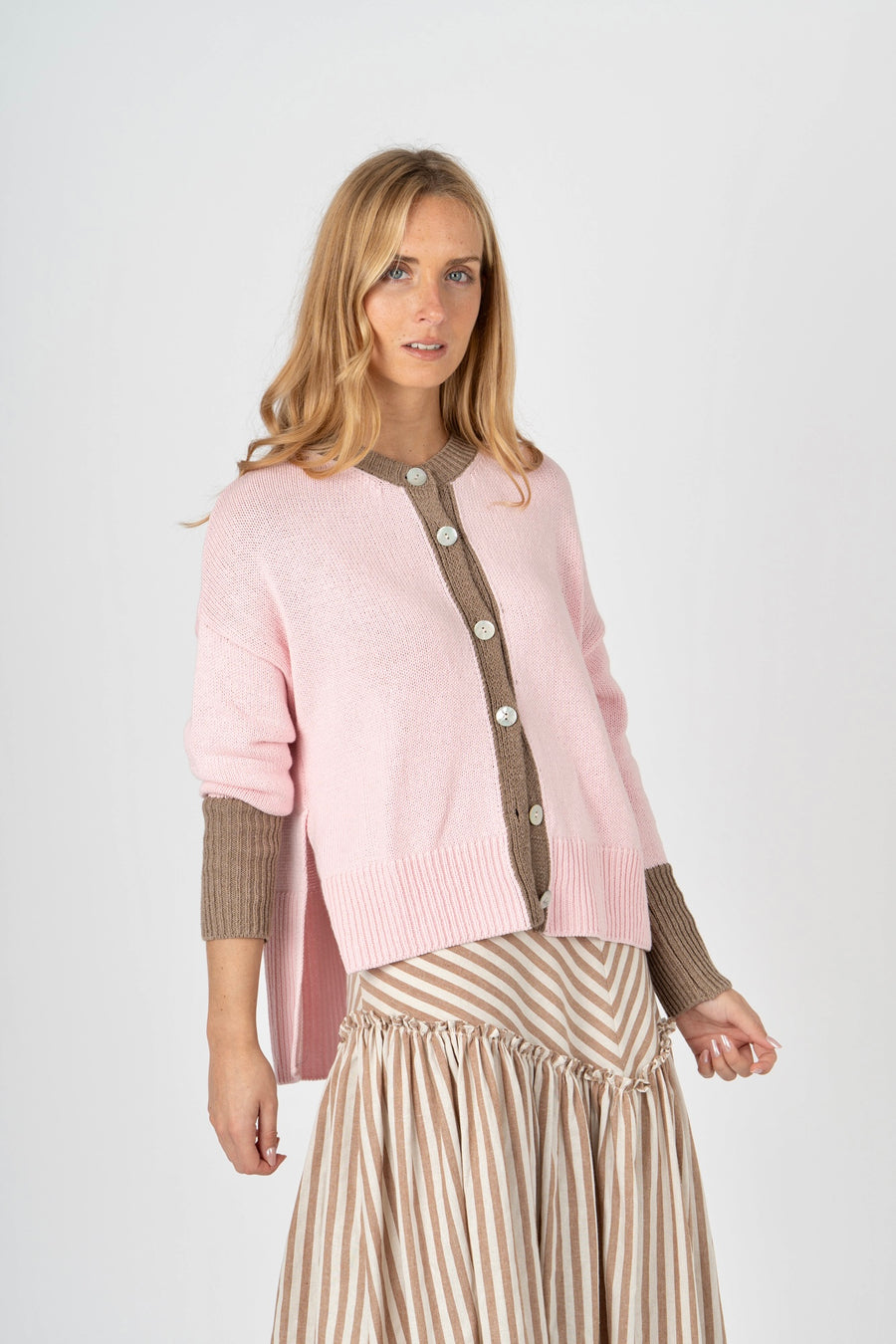 Cardigan Portofino rosa