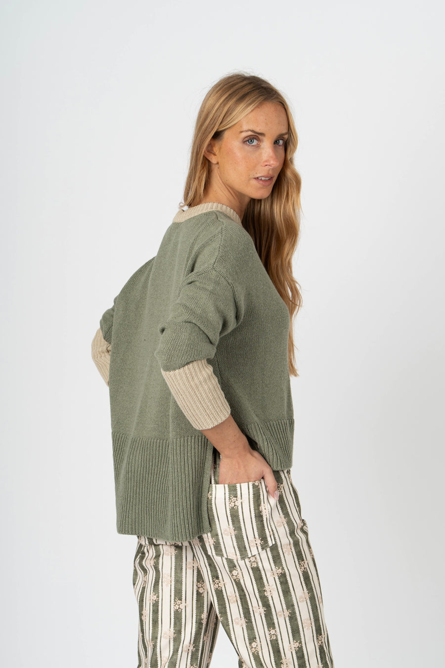 Cardigan Portofino verde