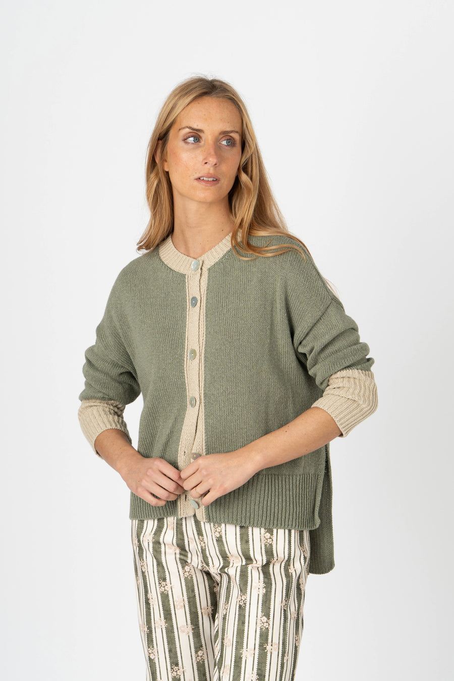 Cardigan Portofino verde