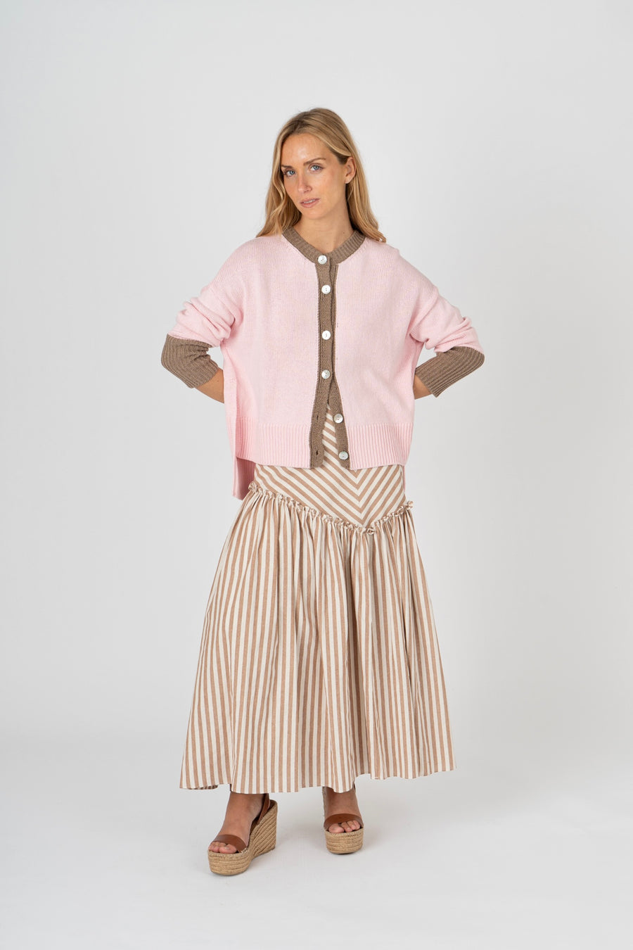 Cardigan Portofino rosa