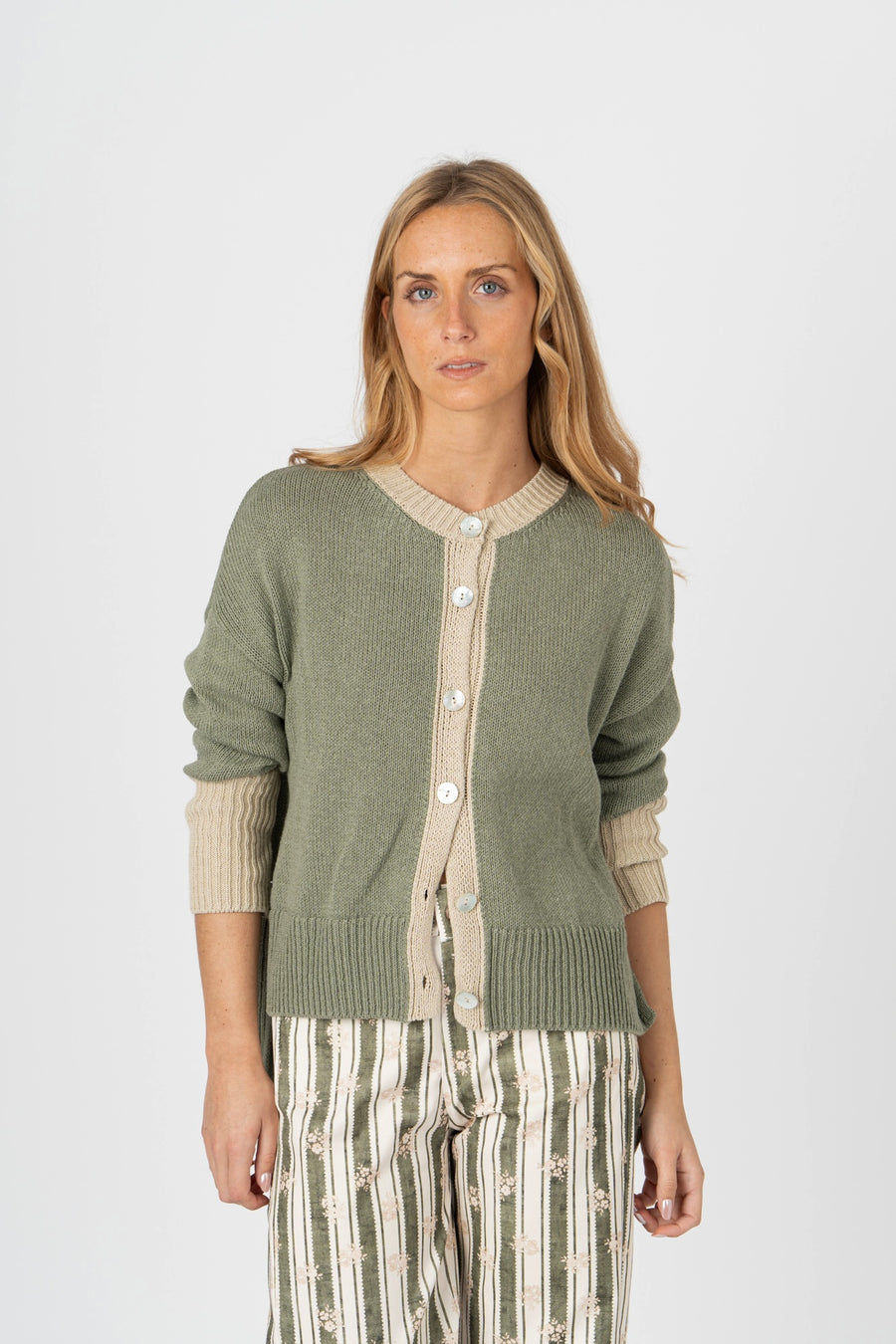 Cardigan Portofino verde