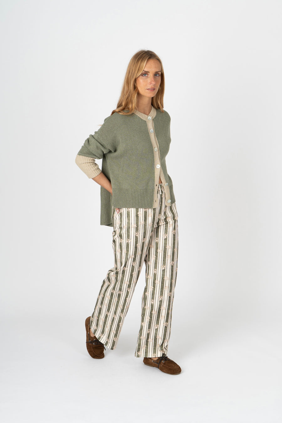 Cardigan Portofino verde