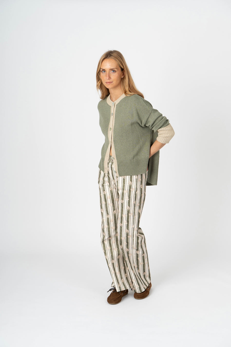 Cardigan Portofino verde