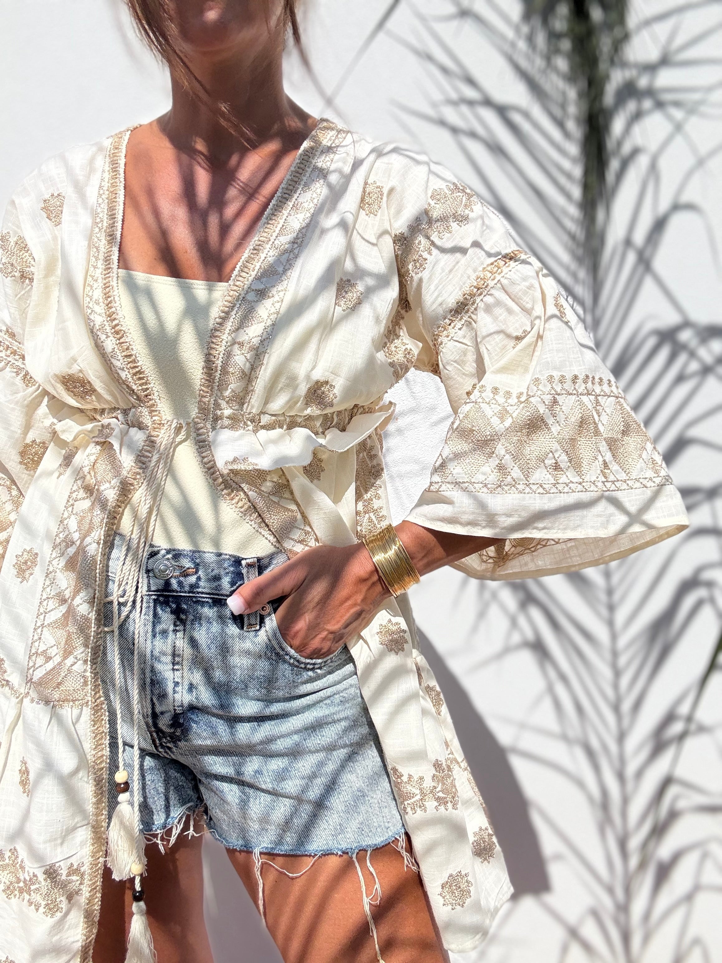 Kimono bordado