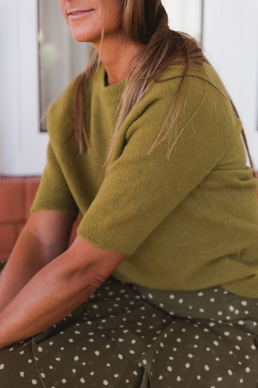 CAMISOLA 3/4 VERDE