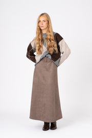 Saia camurcina Taupe