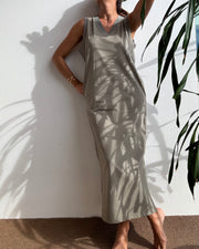 Vestido Essencial Caqui