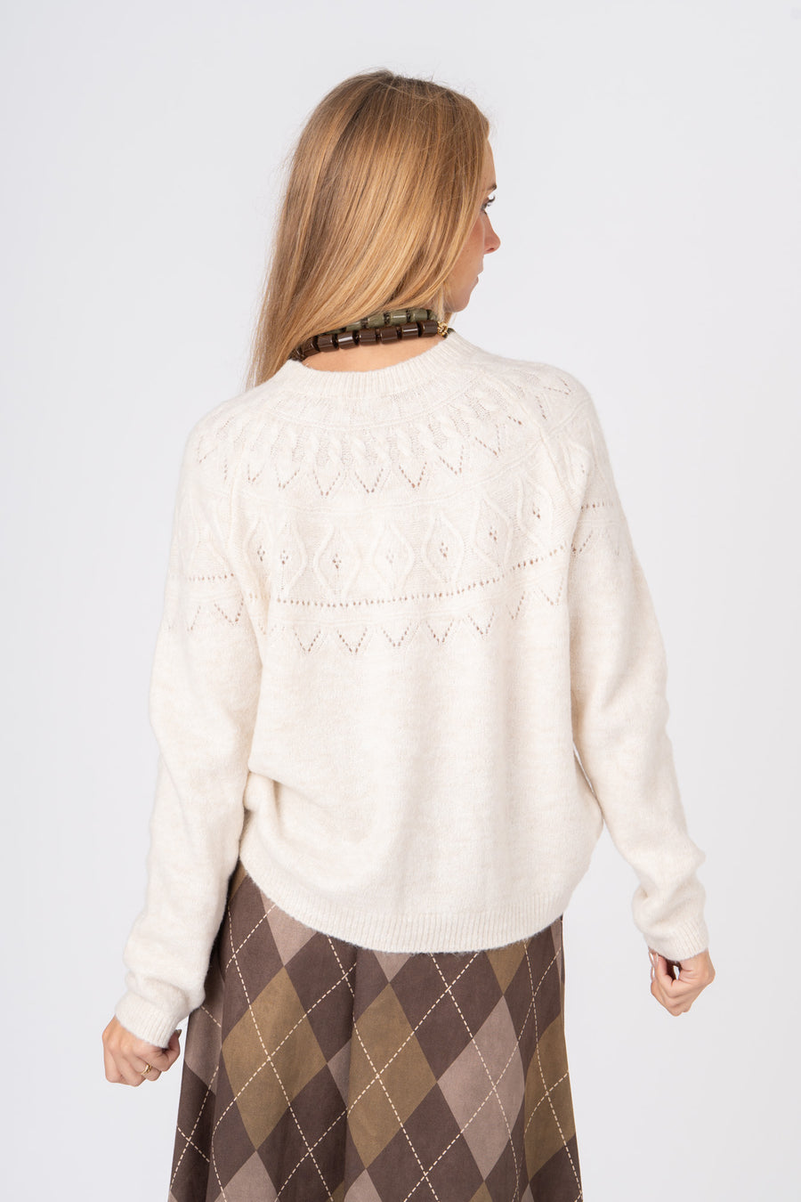 Camisola Tricot branco ref:cm6677