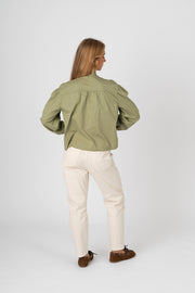 Blusa laço verde