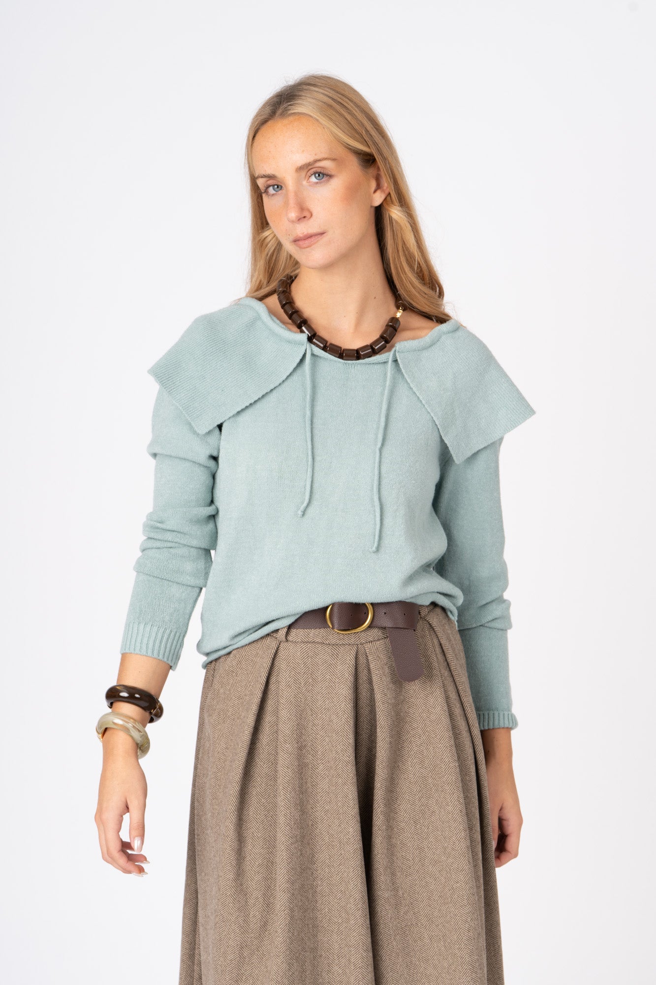 Camisola Gola  água