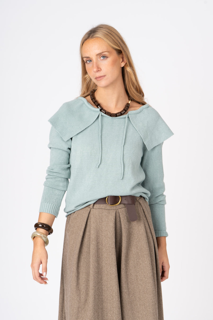 Camisola Gola  água