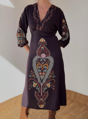 Vestido Boho preto